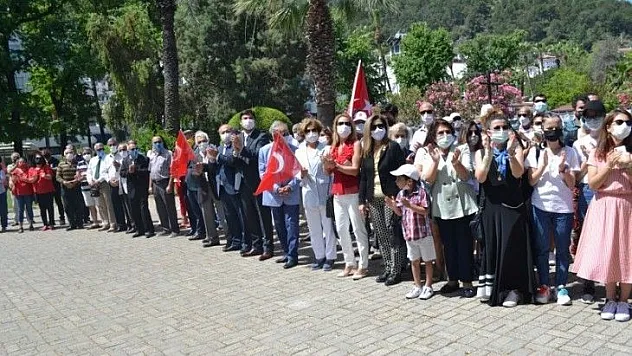 Fethiye'de STK'lardan 19 Mayıs kutlaması