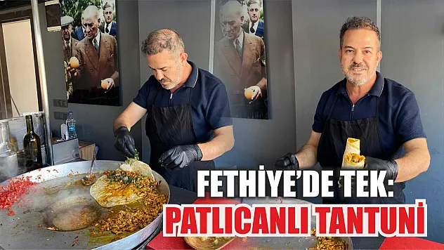 Fethiye'de tek: Patlıcanlı tantuni