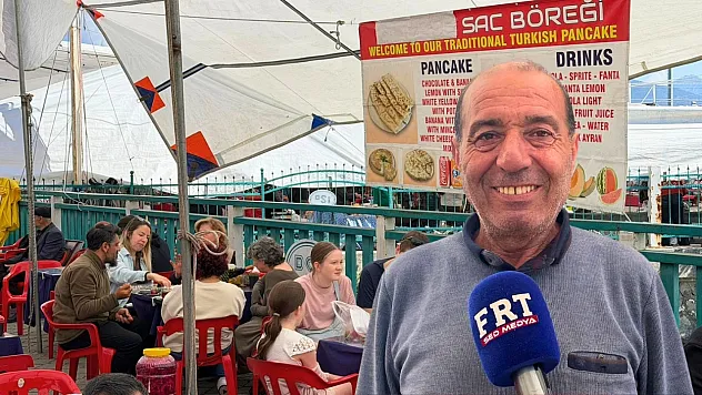 Fethiye'de turistler en çok bu lezzeti sevdi: 'Otlu peynirli gözleme'