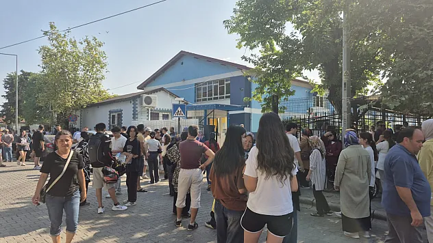 Fethiye'de üniversite sınavı heyecanı sürüyor