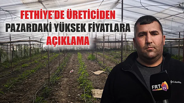 Fethiye'de üreticiden pazardaki yüksek fiyatlara açıklama
