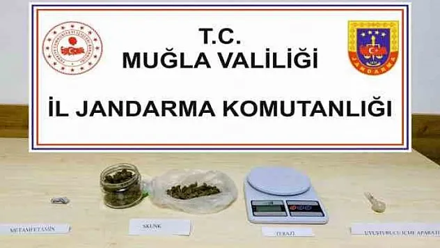 FETHİYE'DE UYUŞTURUCU OPERASYONUNDA 1 ŞÜPHELİ YAKALANDI