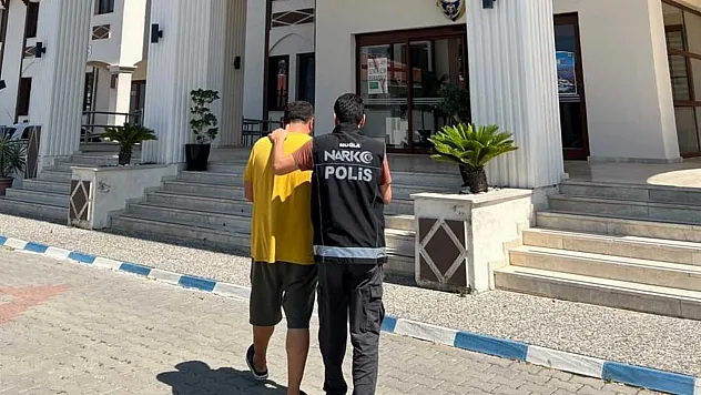 Fethiye'de uyuşturucu operasyonunda bir tutuklama