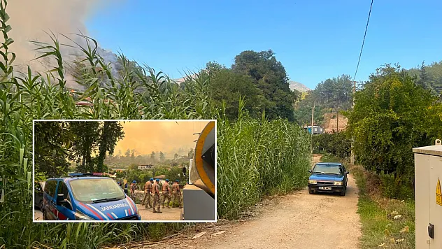 Fethiye'de yangın büyüyor: Kirişli Sokak tahliye ediliyor