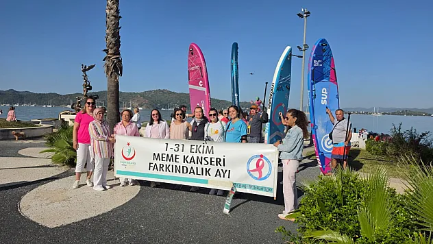 Fethiye'de 'Yaşam İçin Yarış' etkinliğiyle erken tanıya dikkat çekildi