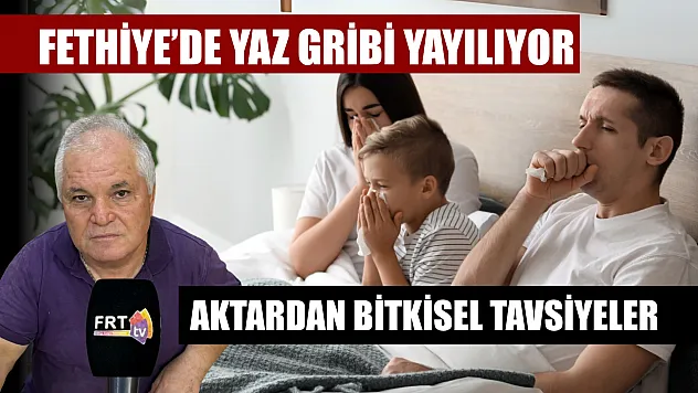 Fethiye'de Yaz Gribi Yayılıyor: Aktardan Bitkisel Tavsiyeler
