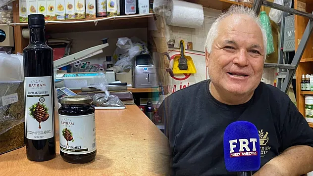 Fethiye'de Yaz Gribine Karşı Bitkisel Öneriler: Aktar Ahmet Ali Topçu'dan Kozalak Şurubu Tavsiyesi