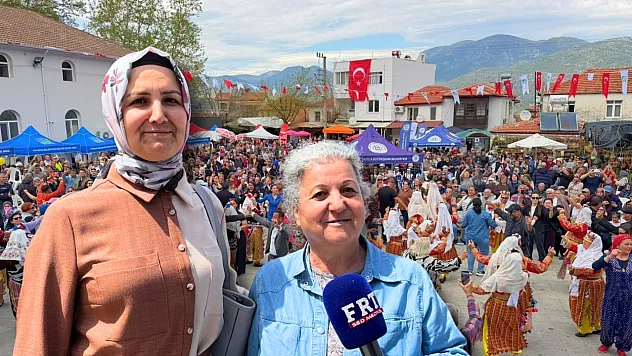 Fethiye'deki Festivale Kaş'tan Geldiler