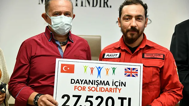 Fethiye'deki İngilizlerden Anlamlı Bağış