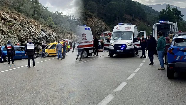 Fethiye'deki kazada can kaybı!  Biri çocuk 2 kişi hayatını kaybetti