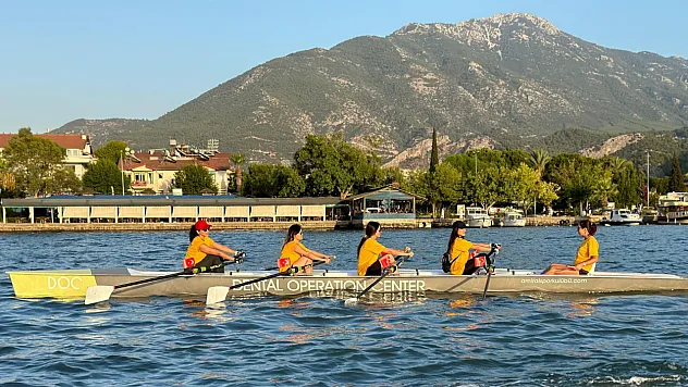 Fethiye'den Ege Kupası Kürek Yarışları'na katılım