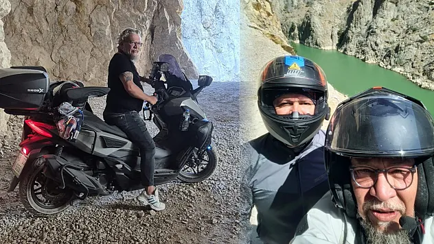 Fethiye'den yola çıktılar, 4 bin 800 kilometrelik motosiklet rotasında nefes kesen durak