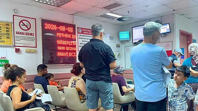 Fethiye Devlet Hastanesi acil servisinde yaz yoğunluğu: En çok hangi şikayetlerle başvuruluyor?