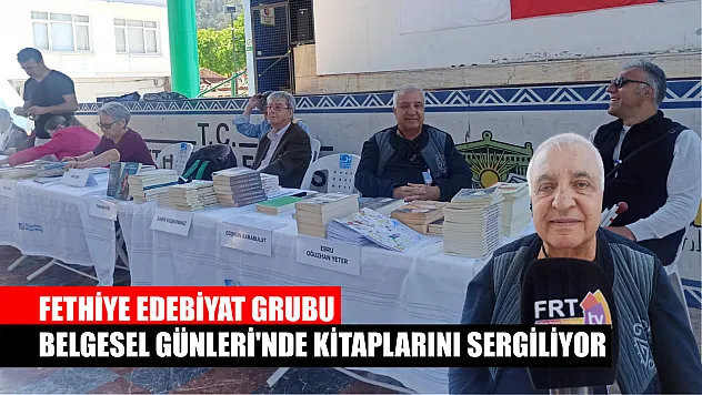 Fethiye Edebiyat Grubu, Belgesel Günleri'nde Kitaplarını Sergiliyor