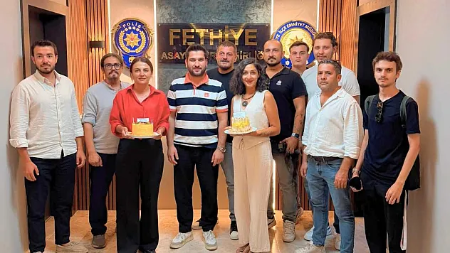 Fethiye Emniyeti'nde Basın Bayramı pastası kesildi
