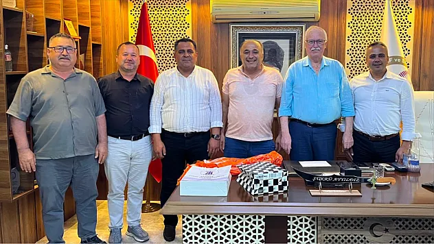 Fethiye Esnaf Odası'ndan Şükrü Ayyıldız'a hayırlı olsun ziyareti