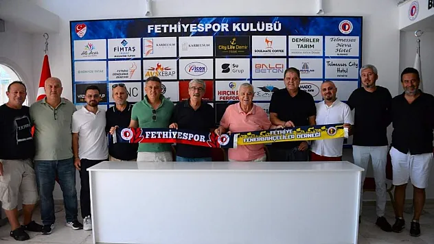 Fethiye Fenerbahçeliler Derneği'nden Fethiyespor'a Destek
