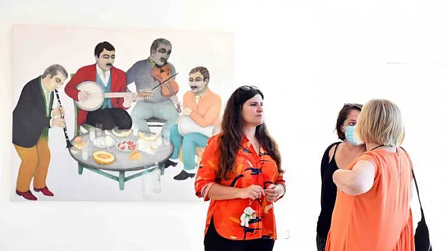 Fethiye festivali resim sergisiyle başladı