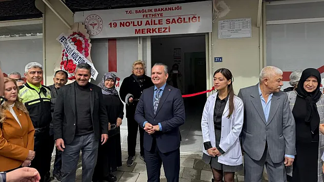 Fethiye Foça Mahallesi'nde Aile Sağlığı Merkezi açıldı
