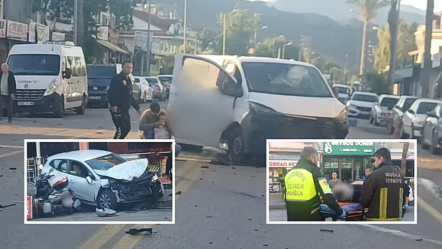 Fethiye Günlükbaşı'nda kaza: Ortalık savaş alanına döndü