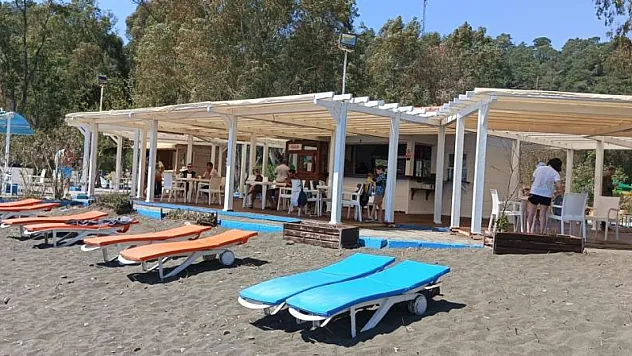 Fethiye İnlice Plajı hizmete başladı