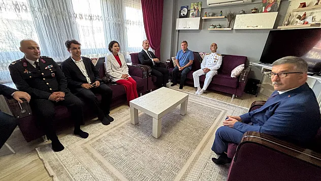 Fethiye Kaymakamı Akkaya'dan Gazi Mustafa Kebapçı'ya Ziyaret