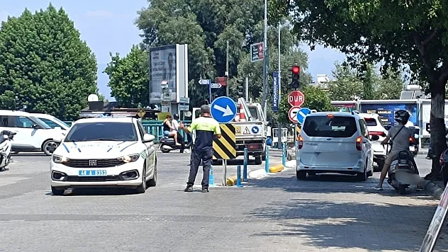 Fethiye Köprübaşı Kavşağı'nda trafik akışını rahatlatacak yeni düzenleme