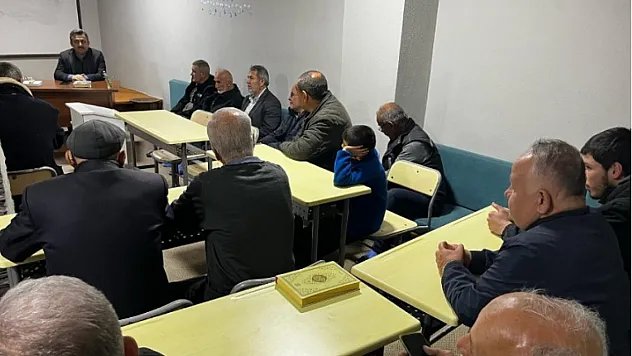 Fethiye Müftüsü'nden yetişkin öğrencilere ziyaret