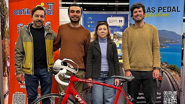 Fethiye'nin bisiklet rotaları ve 'Antik Pedal' Projesi Avrupa'da tanıtıldı