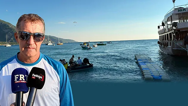 Fethiye Ölüdeniz'de 'Taksi Botlar' sadece tur için değil, can kurtarmak için de görevde