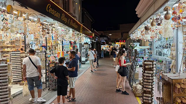 Fethiye Paspatur'da Hafta Sonu Yoğunluğu