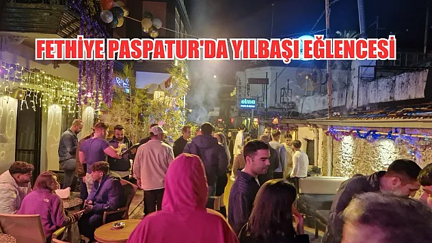 Fethiye Paspatur'da Yılbaşı Eğlencesi