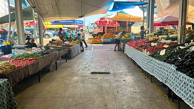 Fethiye Patlangıç Pazarı'nda güncel fiyatlar