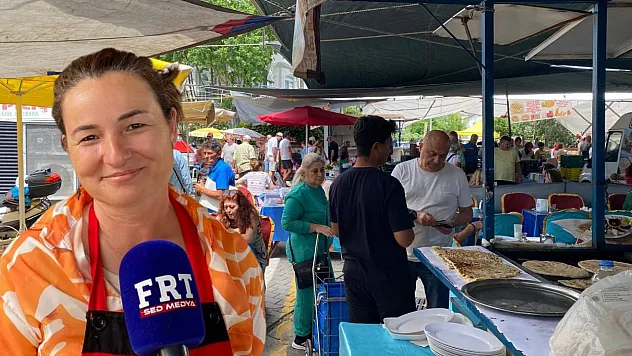 Fethiye Pazarında turistlerin gözde lezzeti: 'Tatile gelince ilk bizi buluyorlar'