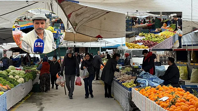 Fethiye Perşembe Pazarı'nda meyve fiyatları mevsim normallerinde