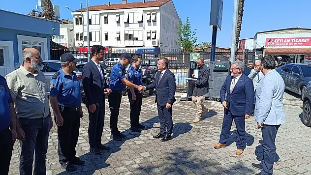 Fethiye Protokolü, Günlükbaşı Polis Merkezi Personeliyle Bayramlaştı
