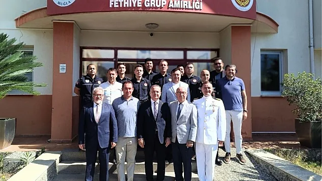 Fethiye Protokolünden İtfaiye Amirliği'ne Bayram Ziyareti