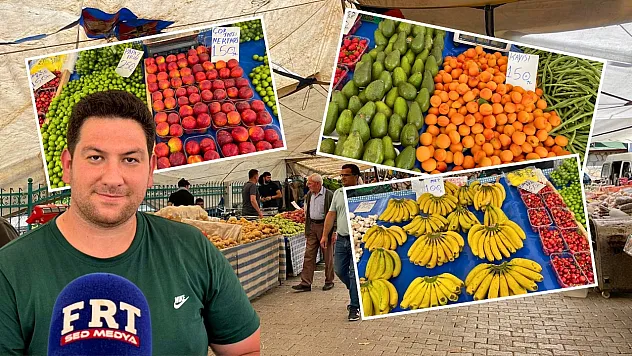 Fethiye Salı Pazarı'nda yaz bereketi: Tezgahlar renk renk meyvelerle şenlendi