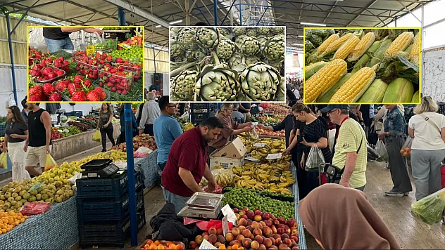 Fethiye Salı Pazarı'nda yaz bereketi: Ürün çeşitliliği arttı, bazı fiyatlar cep yaktı
