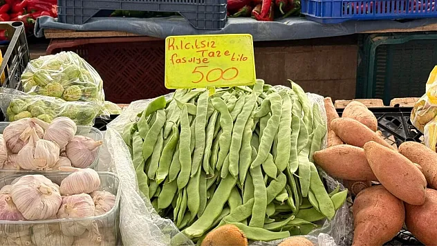 Fethiye Salı Pazarı'nda 'Yok Artık!' dedirten fiyat: Fasulye 500 lira