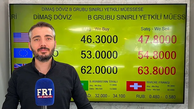 Fethiye Tufanlar Dimaş Döviz'den haftalık değerlendirme: Kurlarda yükseliş devam ediyor