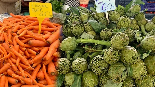 Fethiye Üretici Pazarı'nda haftanın fiyatları: Tezgahlarda bahar bereketi