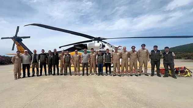 Fethiye ve Bodrum'daki Nefes Helikopter Filoları'na Ziyaret Gerçekleştirildi
