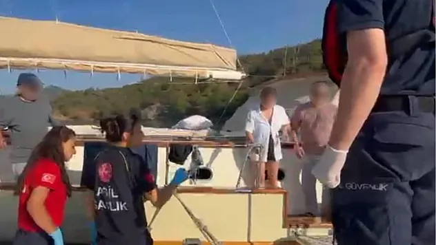 Fethiye ve Dalaman Açıklarında İki Vatandaşa Sahil Güvenlikten Tıbbi Tahliye