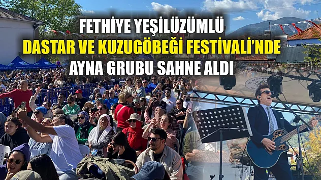 Fethiye Yeşilüzümlü Dastar ve Kuzugöbeği Festivali'nde Ayna Grubu sahne aldı