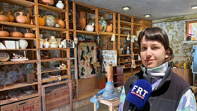 Fethiye Yeşilüzümlü'de atölyeler çocuklara yaratıcılık alanı açıyor
