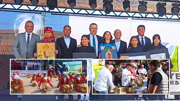 Fethiye Yeşilüzümlü'de festival coşkusu ödül töreni ve gösterilerle renklendi