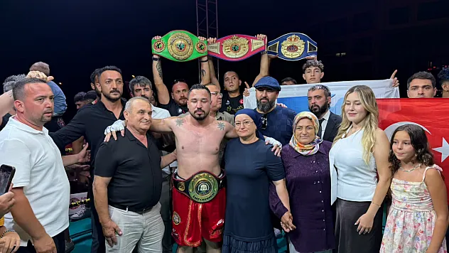 Fethiyeli Kubilay Alcu WBA Asia Middle East Kemeri'nin sahibi oldu