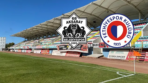Fethiyespor, 68 Aksaray Belediyespor'a Konuk Oluyor, Müsabakanın Hakemi Hatay'dan