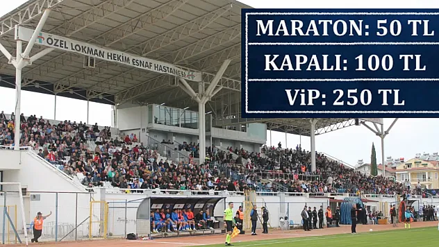 Fethiyespor, Biletlerde İndirime Gitti